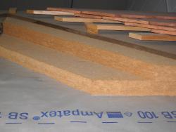 Panneaux fibres de bois rigides Isolation
